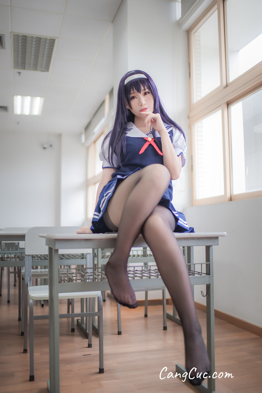 Coser@白金Saki – 三个女仆